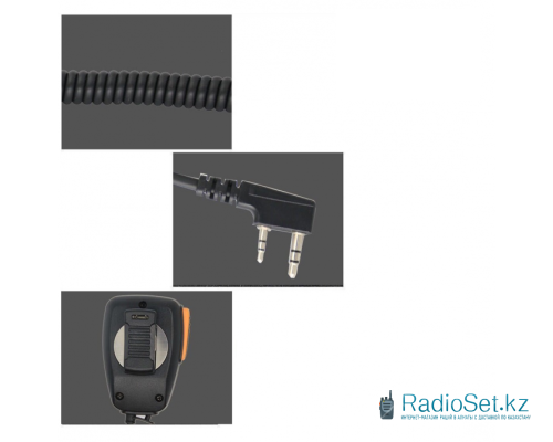 Тангента KMC50 для раций Kenwood / Baofeng разъем "K" Тангента KMC50 для раций Kenwood / Baofeng разъем "K"
